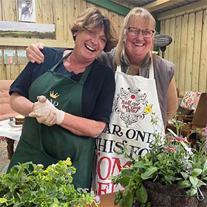  Workshops: Make your own hanging basket at Ash Moor Nursery, South Molton, North Devon